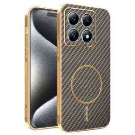 Skal Xiaomi 15t Telefonfodral Kolfiberstruktur