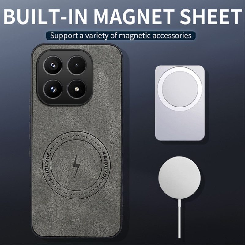 Skal Xiaomi 17 Magsafe Lädereffekt