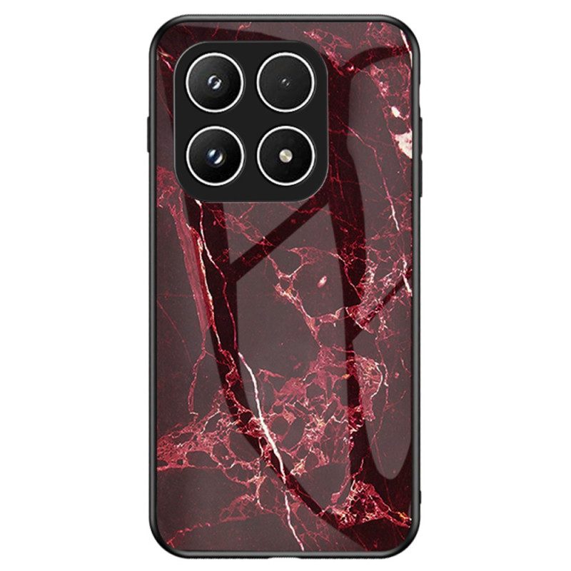 Skal Xiaomi 17 Marmormönster I Härdat Glas
