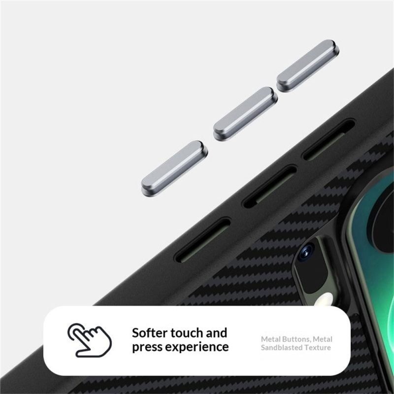 Skal Xiaomi 17 Pro Abeel Magnetstängning I Kolfiber