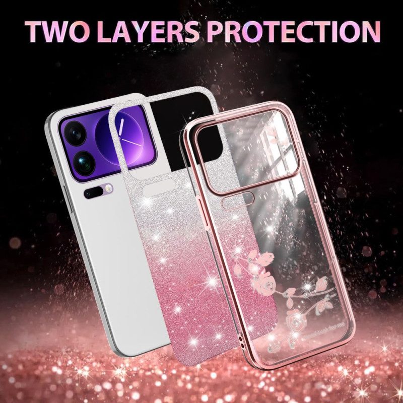 Skal Xiaomi 17 Pro Blommor Och Strass