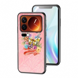 Skal Xiaomi 17 Pro Fjäril I Härdat Glas