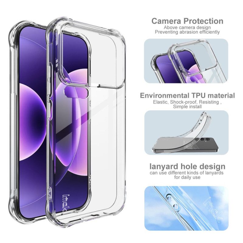 Skal Xiaomi 17 Pro Imak - Skydd Stötsäker Med Krockkuddar Transparent