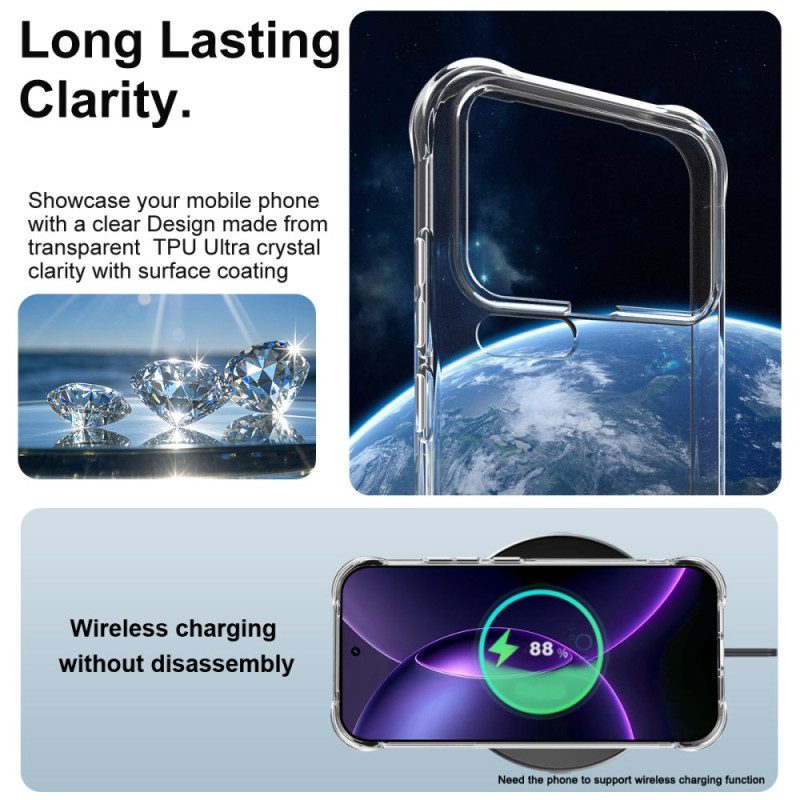 Skal Xiaomi 17 Pro Imak - Skydd Stötsäker Med Krockkuddar Transparent