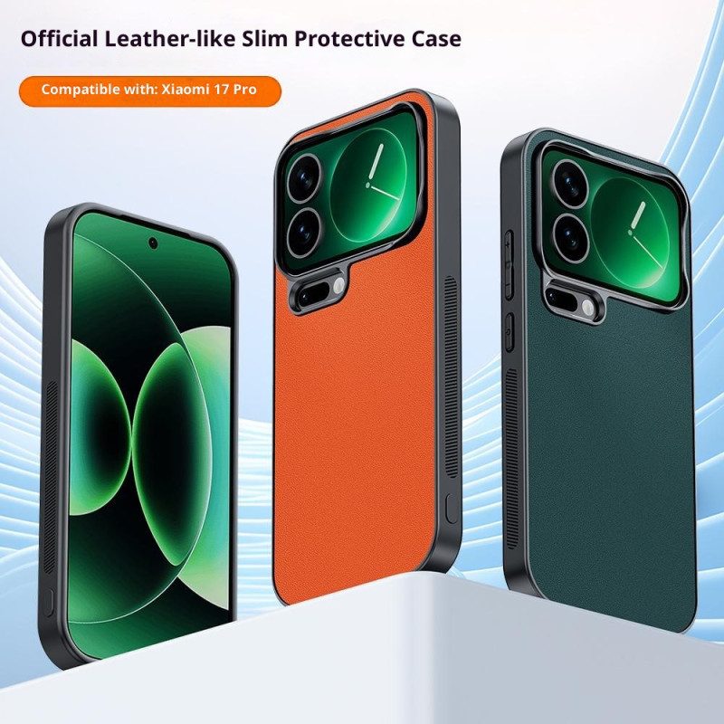 Skal Xiaomi 17 Pro Konstläder