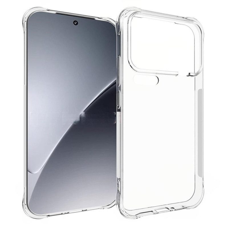 Skal Xiaomi 17 Pro Max Förstärkt Genomskinligt Skal Med Skärmskydd
