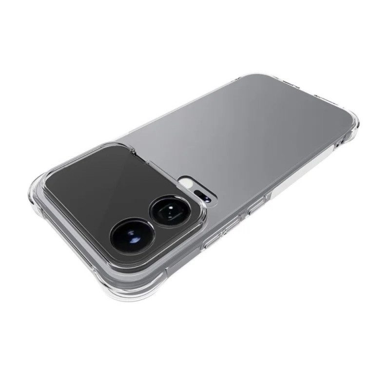 Skal Xiaomi 17 Pro Max Förstärkt Genomskinligt Skal Med Skärmskydd