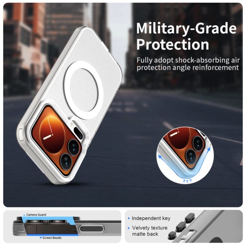 Skal Xiaomi 17 Pro Max Frostat Stötsäkert Magnetiskt
