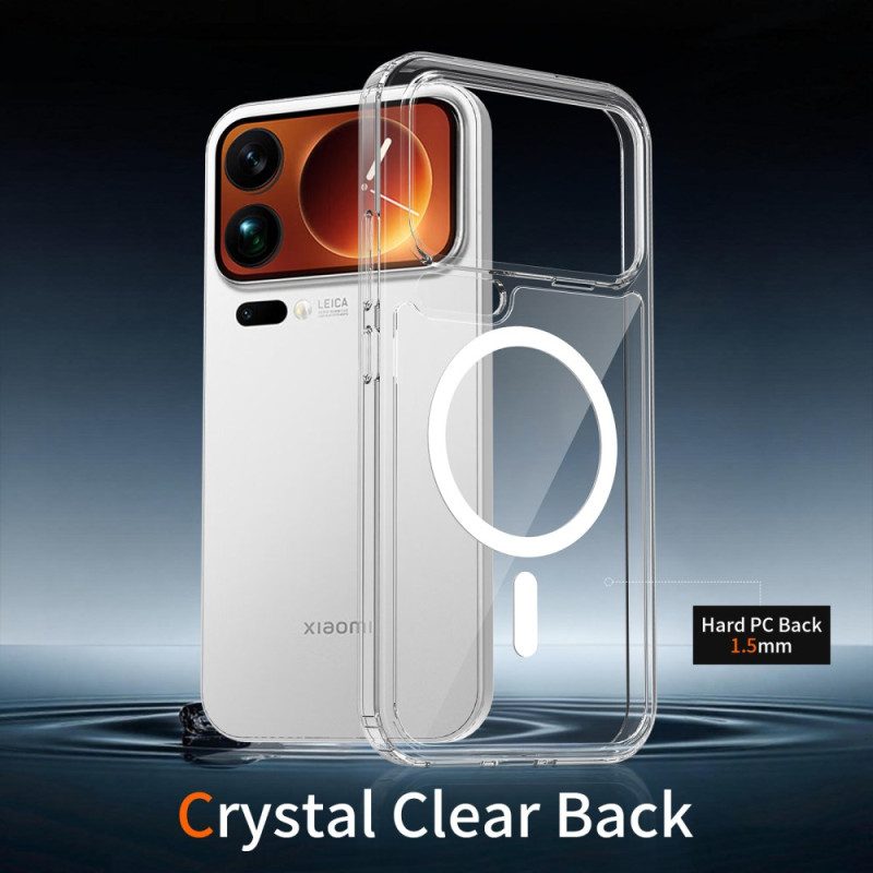 Skal Xiaomi 17 Pro Max Hybrid Transparent Magnetiskt