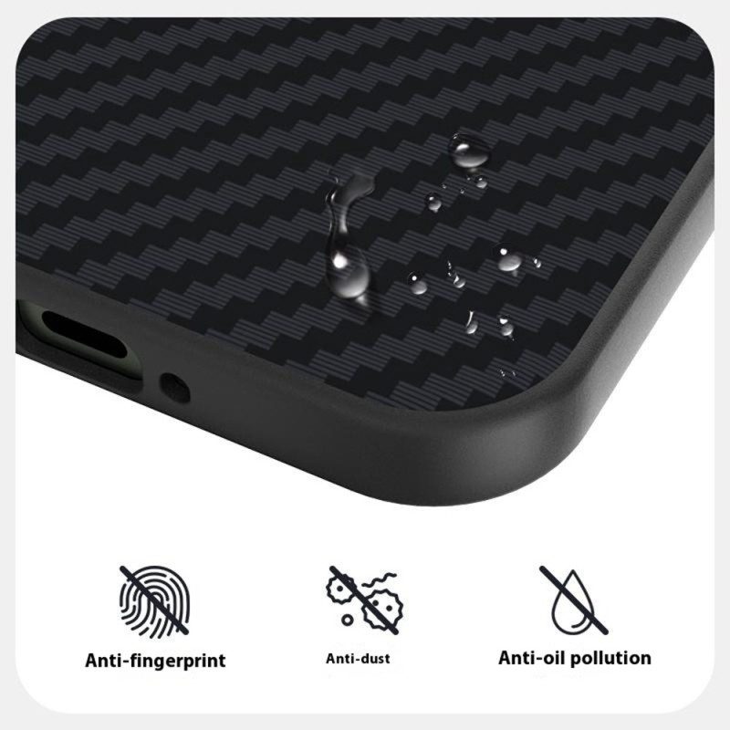 Skal Xiaomi 17 Pro Max Kolfiber Fibertextur Abeel