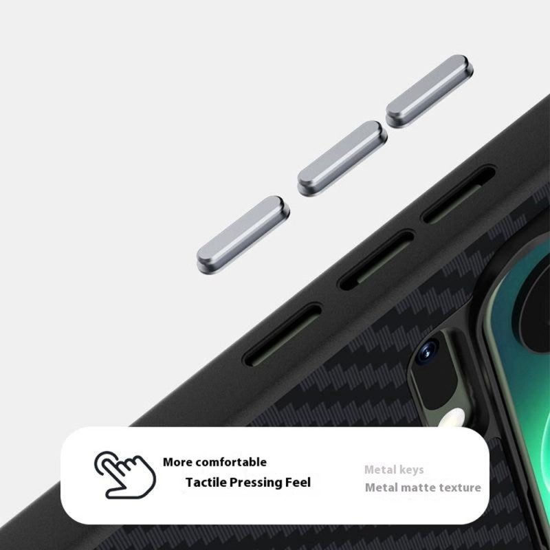 Skal Xiaomi 17 Pro Max Kolfiber Fibertextur Abeel