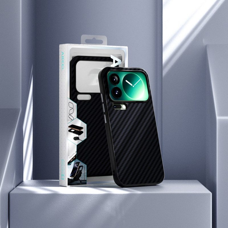 Skal Xiaomi 17 Pro Max Kolfiber Fibertextur Abeel