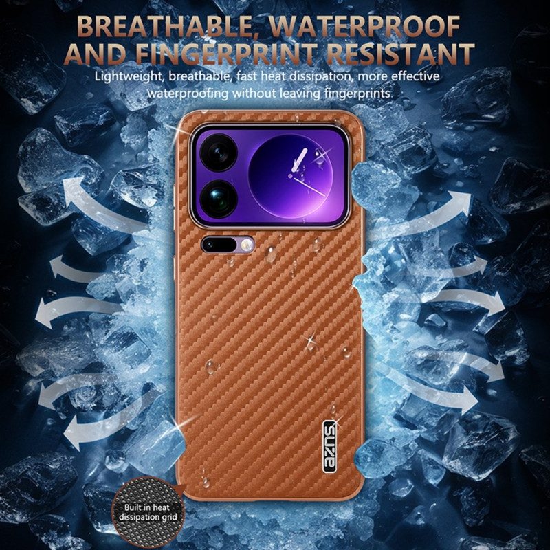 Skal Xiaomi 17 Pro Max Kolfiberstruktur Azns