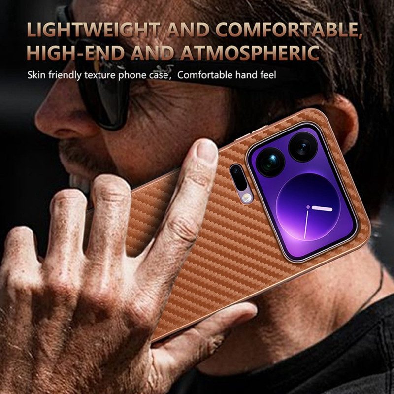 Skal Xiaomi 17 Pro Max Kolfiberstruktur Azns