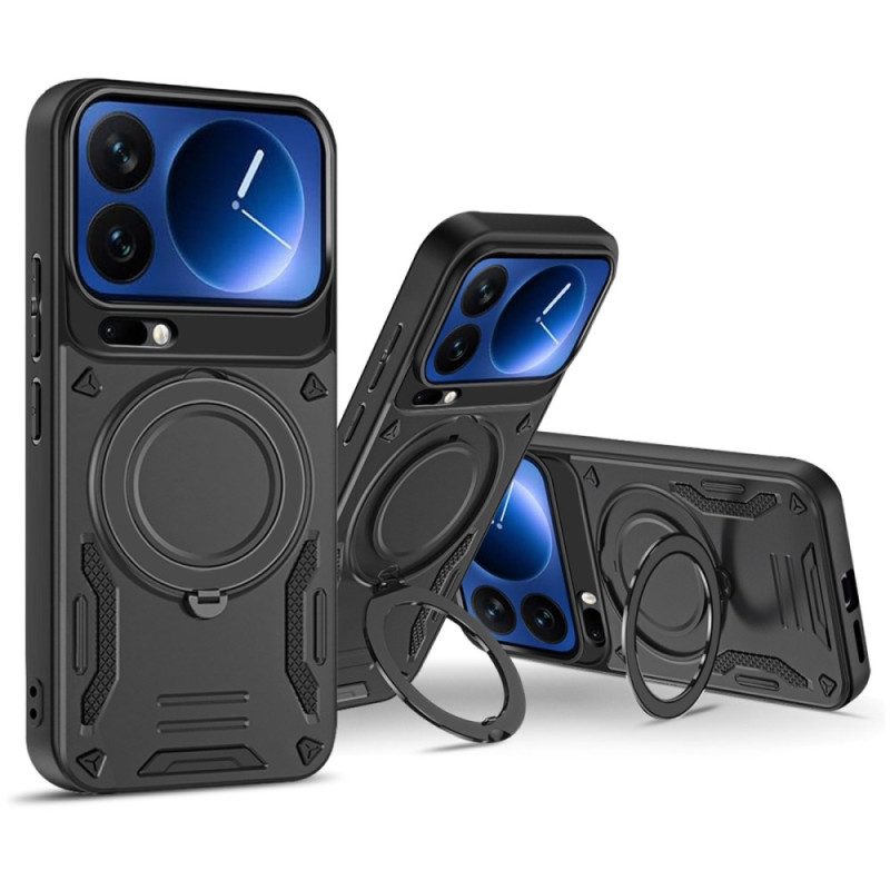 Skal Xiaomi 17 Pro Max Magnetisk Med Roterande Stativ