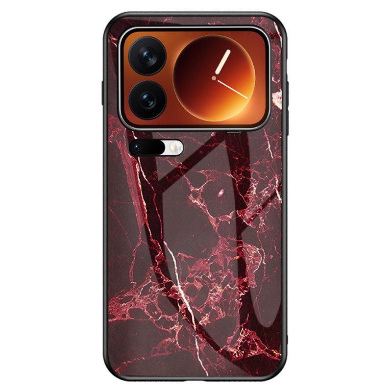 Skal Xiaomi 17 Pro Max Marmormönster I Härdat Glas