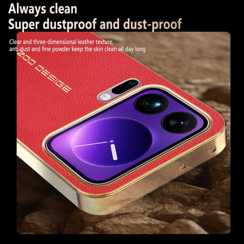 Skal Xiaomi 17 Pro Max Reptålig Litchistruktur