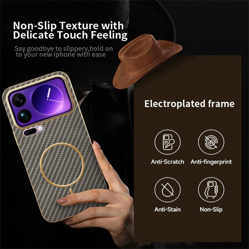 Skal Xiaomi 17 Pro Max Telefonfodral Elektropläterad Finish