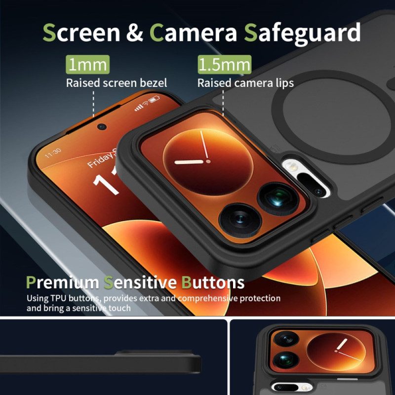 Skal Xiaomi 17 Pro Max Telefonfodral Frostat Hybrid Magnetiskt