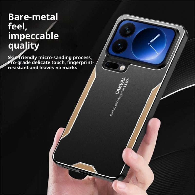 Skal Xiaomi 17 Pro Max Telefonfodral Metallisk Effekt