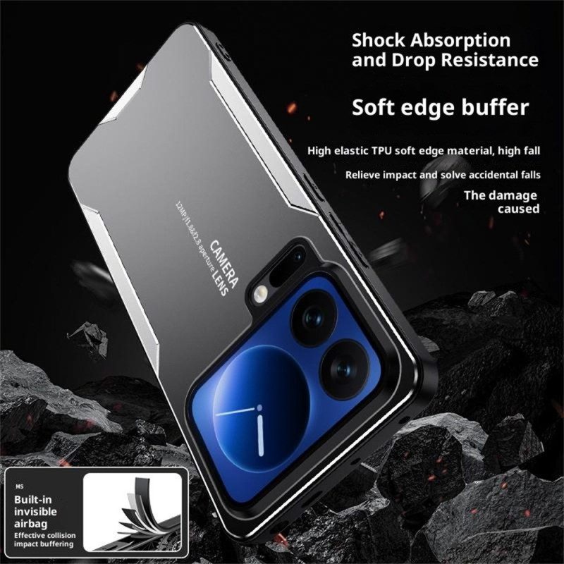 Skal Xiaomi 17 Pro Max Telefonfodral Metallisk Effekt