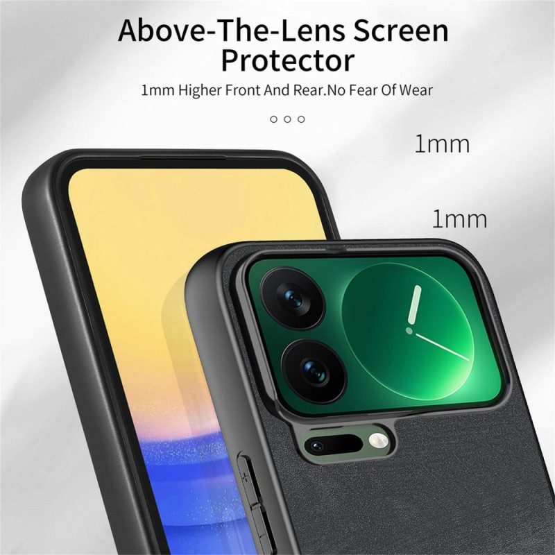 Skal Xiaomi 17 Pro Max Telefonfodral Stötsäker Tunn Lädereffekt
