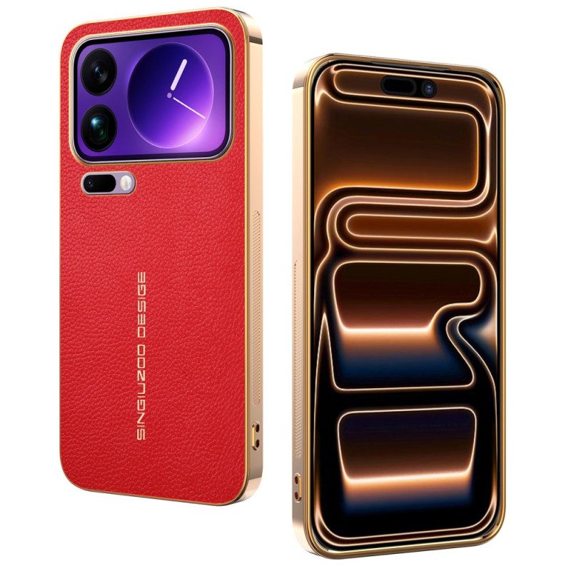 Skal Xiaomi 17 Pro Reptålig Litchistruktur