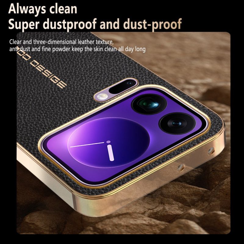 Skal Xiaomi 17 Pro Reptålig Litchistruktur