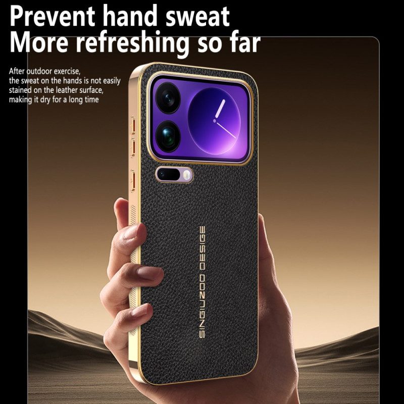 Skal Xiaomi 17 Pro Reptålig Litchistruktur