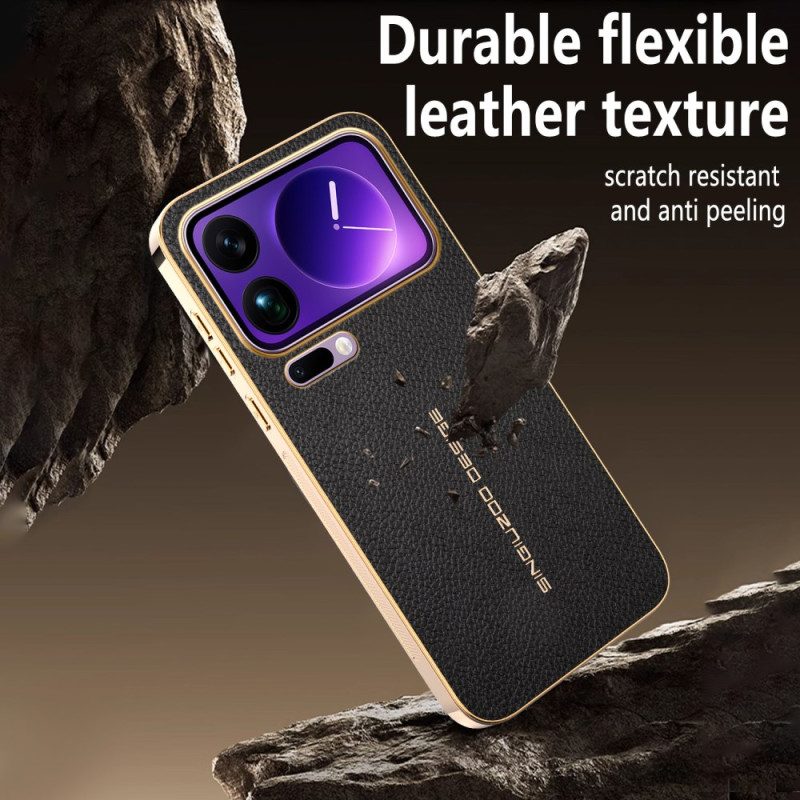 Skal Xiaomi 17 Pro Reptålig Litchistruktur