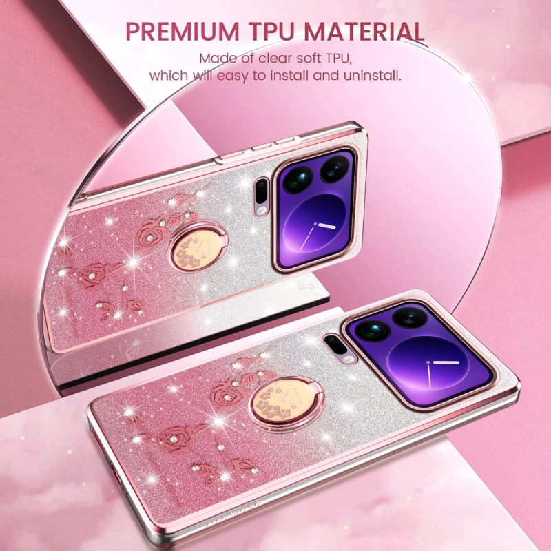 Skal Xiaomi 17 Pro Ringstativ Med Strass