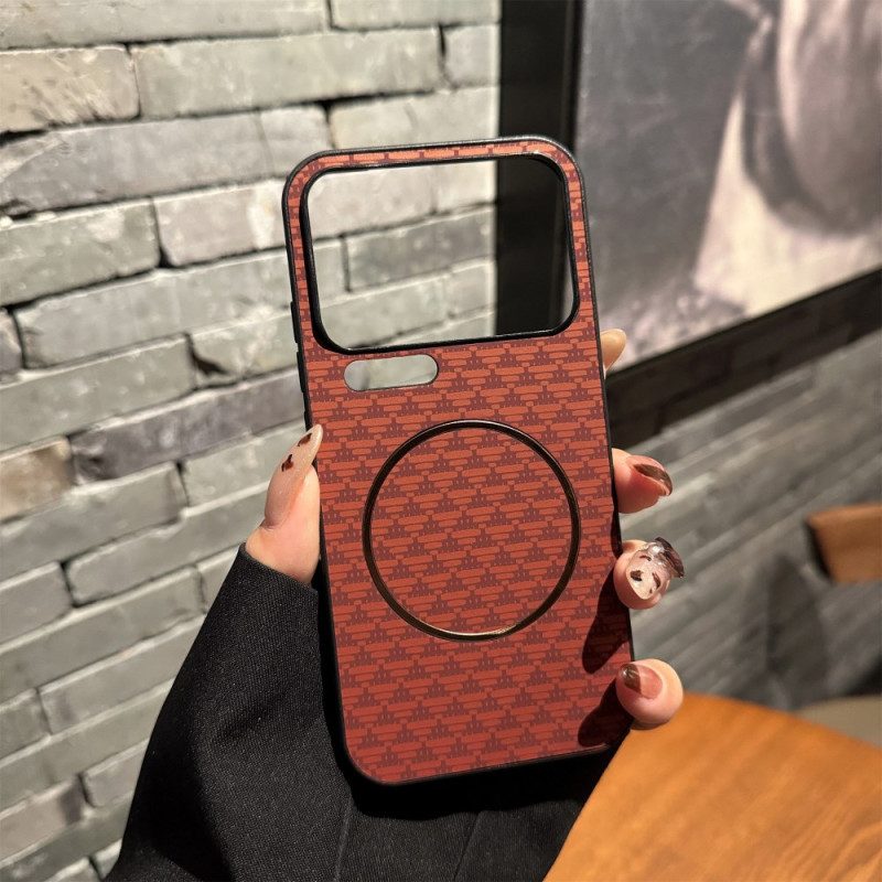 Skal Xiaomi 17 Pro Telefonfodral Magnetisk Triangulär Bergstruktur