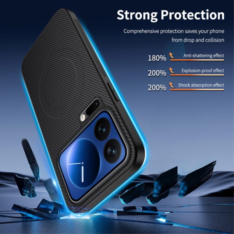 Skal Xiaomi 17 Pro Telefonfodral Magsafe Kolfiber