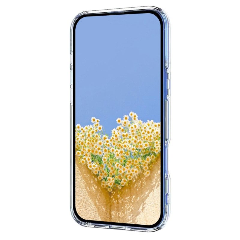 Skal Xiaomi 17 Pro Transparenta Fjärilar Och Blommor