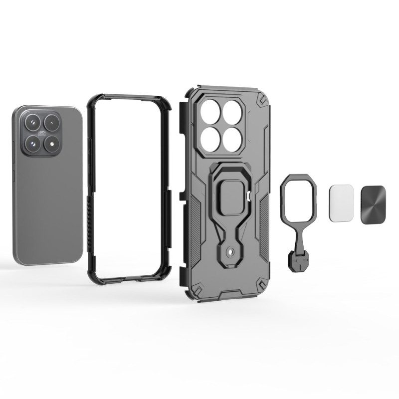 Skal Xiaomi 17 Ring Slitstark Med Stativ