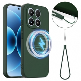 Skal Xiaomi 17 Telefonfodral Flytande Silikonmagnet