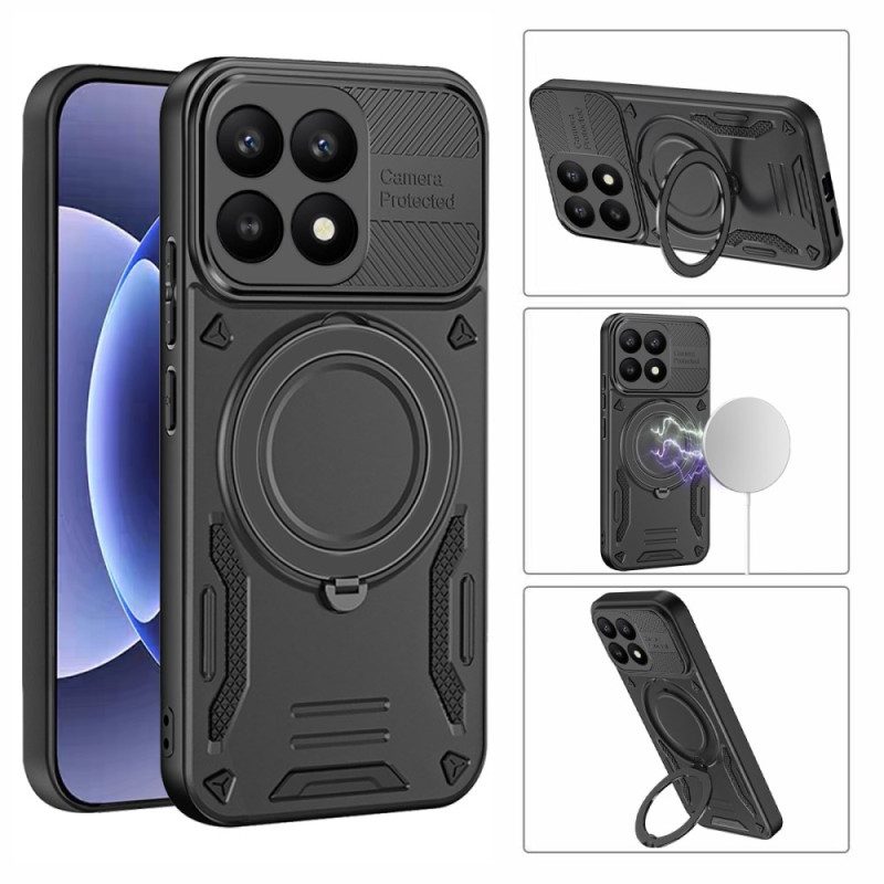 Skal Xiaomi 17 Telefonfodral Magnetisk Med Roterande Stöd