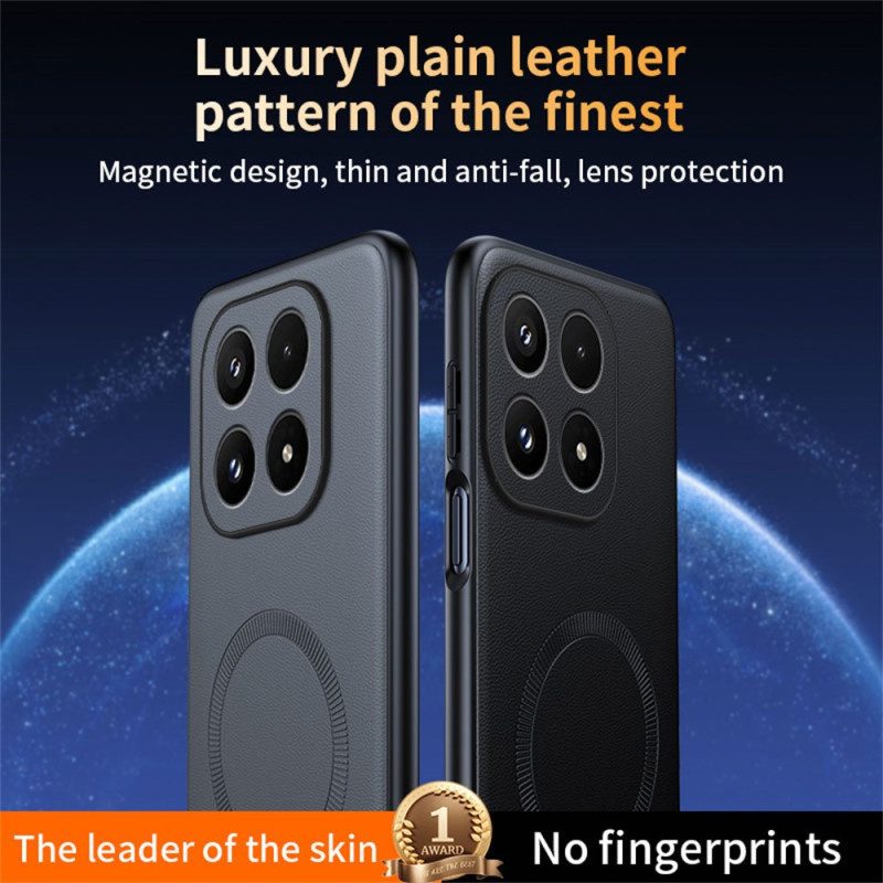 Skal Xiaomi 17 Telefonfodral Magsafe Läderstil