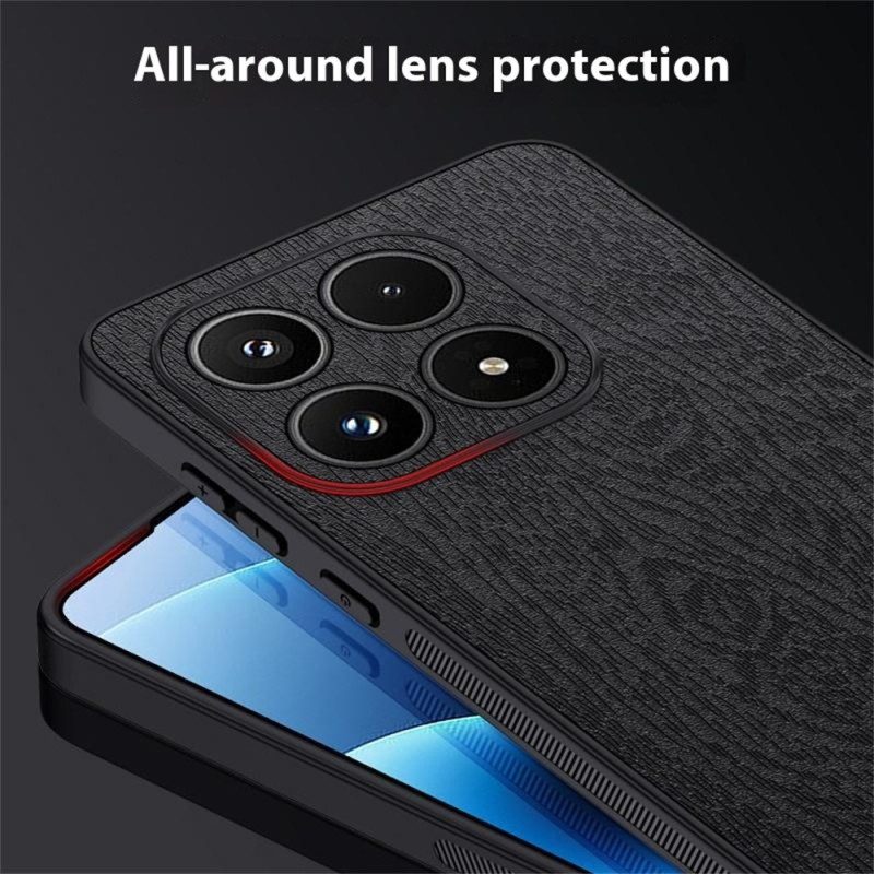 Skal Xiaomi 17 Telefonfodral Träeffekt