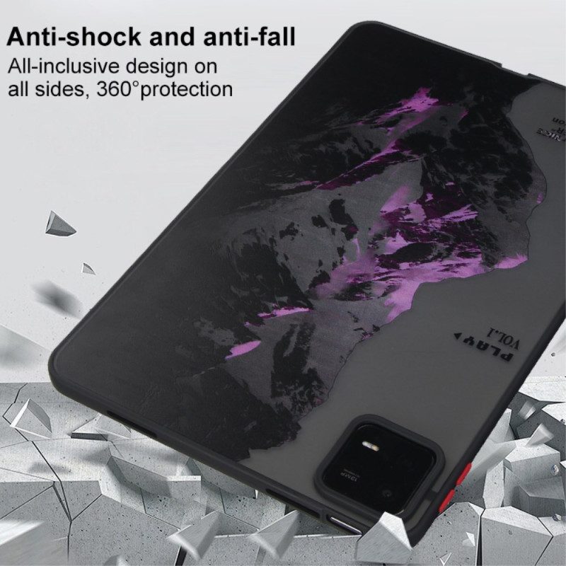 Skal Xiaomi Pad 6 Pro Lila Snöiga Berg