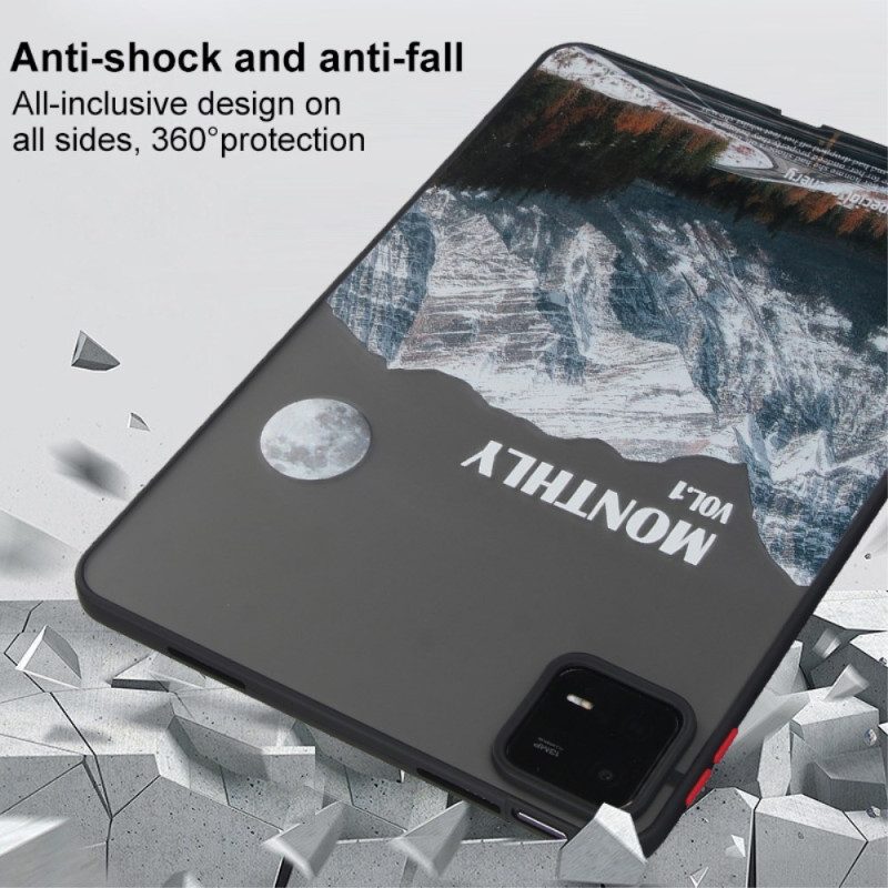 Skal Xiaomi Pad 6 Pro Snöiga Berg Och Motorväg