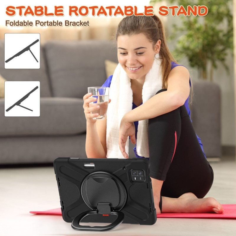 Skal Xiaomi Pad 6 Roterande Stativ Och Axelrem