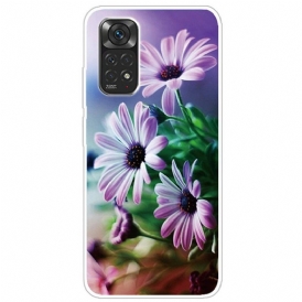 Skal Xiaomi Redmi Note 11 Pro / 11 Pro 5G Realistiska Blommor