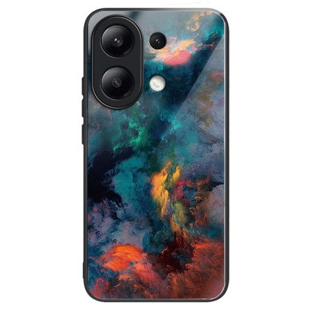 Skal Xiaomi Redmi Note 13 4g Färgglada Moln Av Härdat Glas