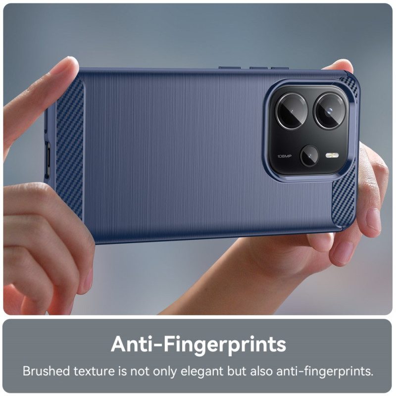 Skal Xiaomi Redmi Note 14 4g Borstad Kolfiber