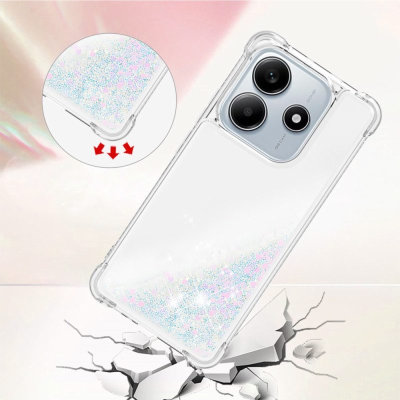Skal Xiaomi Redmi Note 14 4g Telefonfodral Glitter