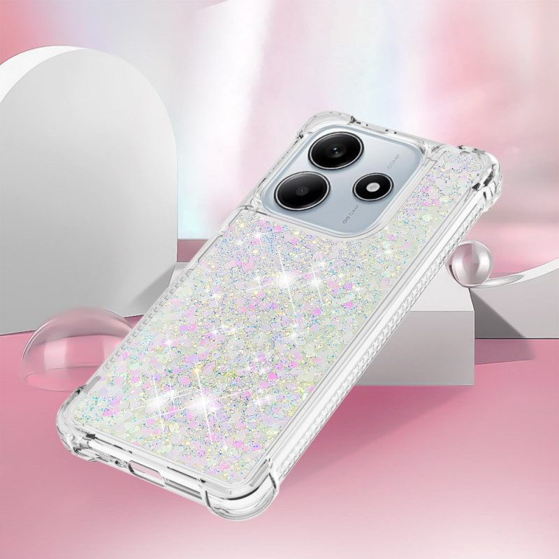 Skal Xiaomi Redmi Note 14 4g Telefonfodral Glitter