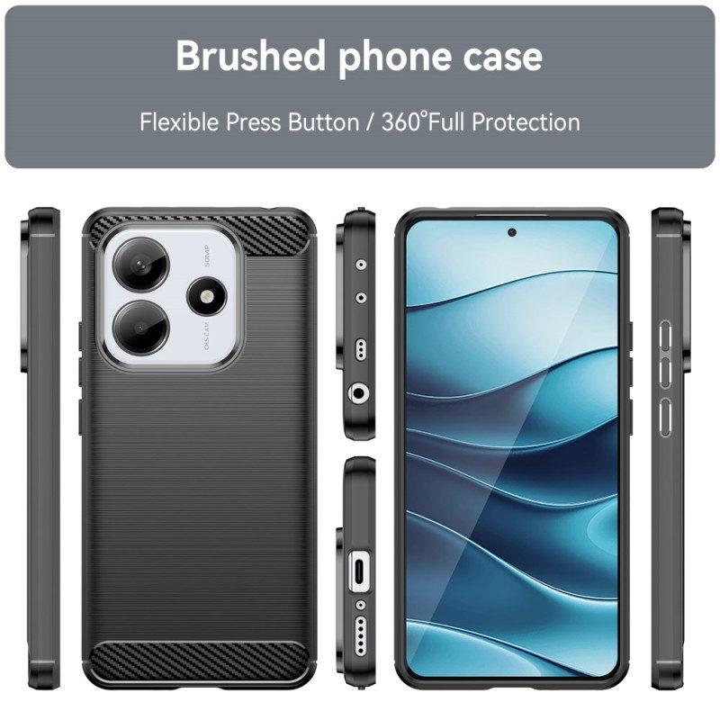 Skal Xiaomi Redmi Note 14 5g Borstad Kolfiber
