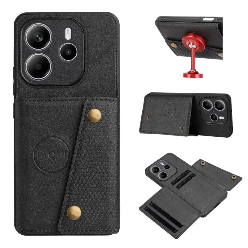 Skal Xiaomi Redmi Note 14 5g Telefonfodral Korthållare Och Stativ