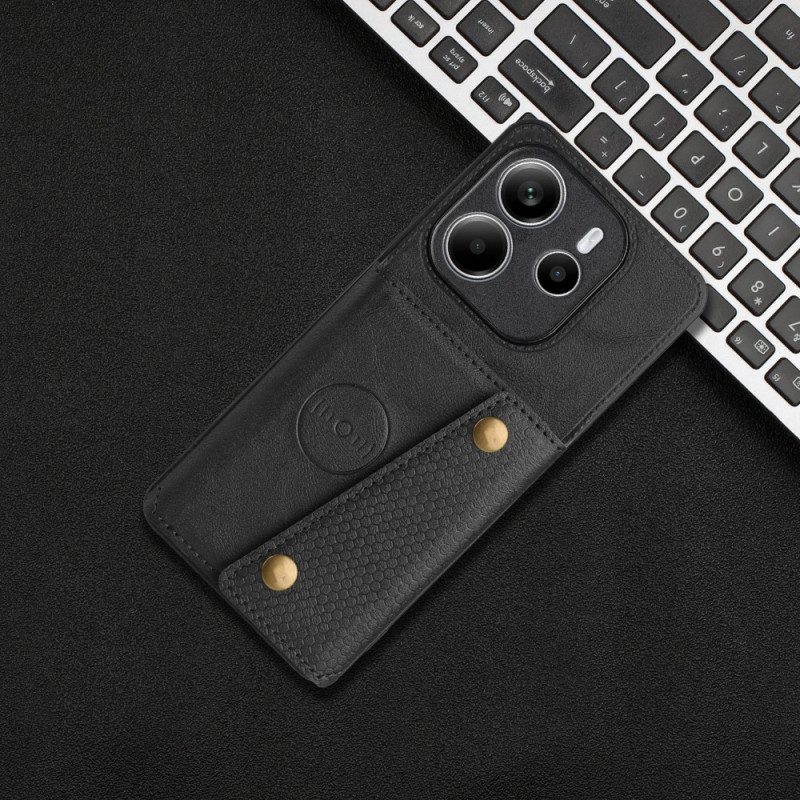 Skal Xiaomi Redmi Note 14 5g Telefonfodral Korthållare Och Stativ